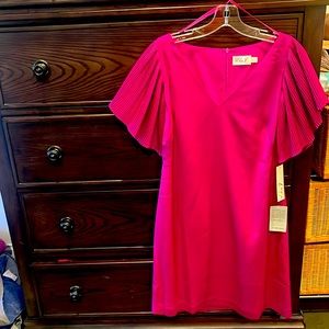 Eliza J fushia dress